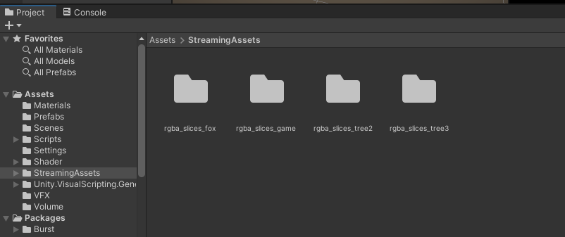 Unity Streaming asset folder